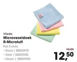 HANOS Vileda Microvezeldoek R-Microtuff aanbieding