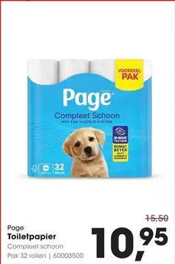 HANOS Page Toilet papier aanbieding