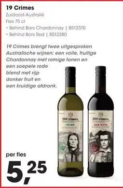 HANOS 19 Crimes aanbieding