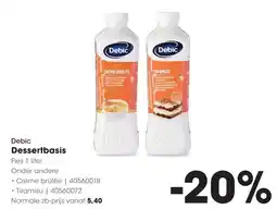 HANOS Debic Dessertbasis aanbieding