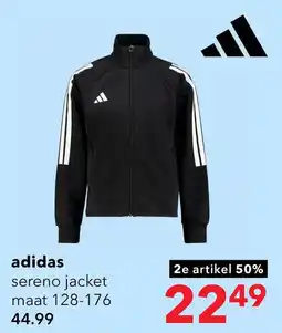 Scapino adidas sereno jacket aanbieding