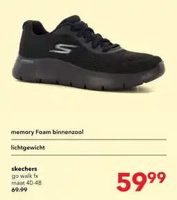 Scapino skechers go walk fx aanbieding