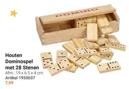 Lobbes Houten Dominospel aanbieding