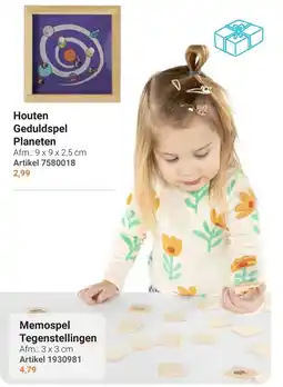 Lobbes Houten Geduldspel Planeten aanbieding