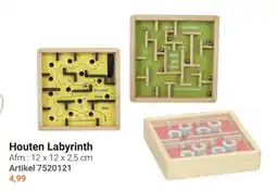 Lobbes Houten Labyrint aanbieding