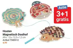 Lobbes Houten Magnetisch Doolhof aanbieding