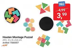 Lobbes Houten Montage Puzzel aanbieding
