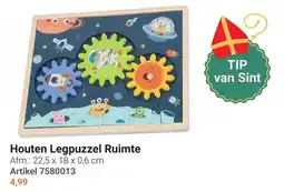 Lobbes Houten Legpuzzel Ruimte aanbieding