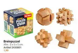 Lobbes Toi-Toys Wooden Puzzle Game aanbieding