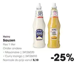 HANOS Heinz Sauzen aanbieding