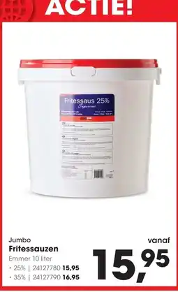 HANOS Jumbo Fritessauzen aanbieding