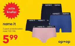 Scapino name it onderbroeken aanbieding