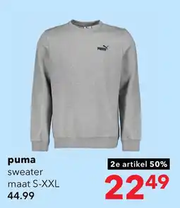 Scapino puma sweater aanbieding