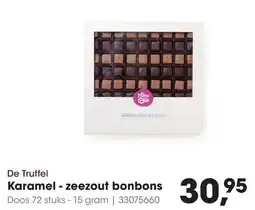 HANOS De Truffel Karamel - zeezout bonbons aanbieding