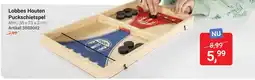 Lobbes Lobbes Houten Puckschietspel aanbieding