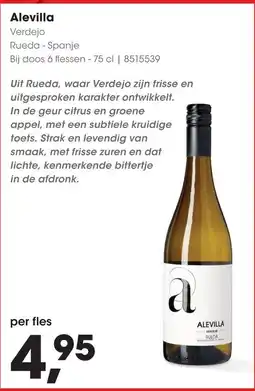 HANOS Alevilla Verdejo aanbieding