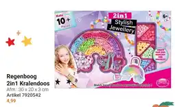Lobbes Regenboog 2in1 Kralendoos aanbieding