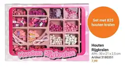 Lobbes Houten Rijgkralen aanbieding