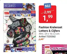 Lobbes Visich Fashion Kralenset Letters & Cijfers aanbieding
