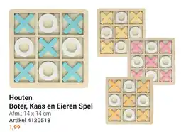 Lobbes Houten Boter, Kaas en Eieren Spel aanbieding
