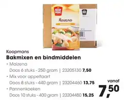 HANOS Koopmans Maizena aanbieding