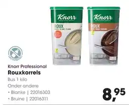 HANOS Knorr Professional Rouxkorrels aanbieding