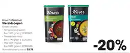 HANOS Knorr Professional Wereldsoepen aanbieding