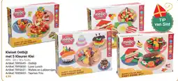 Lobbes magic dough Kleiset Ontbijt met 5 Kleuren Klei aanbieding