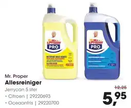 HANOS Mr. Proper Allesreiniger aanbieding