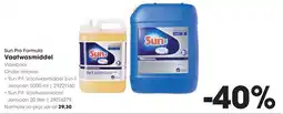 HANOS Sun Pro Formula Vaatwasmiddel aanbieding