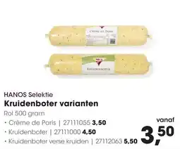 HANOS Hanos kruidenboter varianten aanbieding