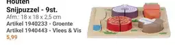 Lobbes Houten Snijpuzzel - 9st. aanbieding