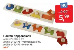 Lobbes Houten Noppenplank aanbieding