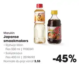 HANOS Marukin Japanese smaakmakers aanbieding