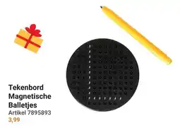 Lobbes Tekenbord Magnetische Balletjes aanbieding