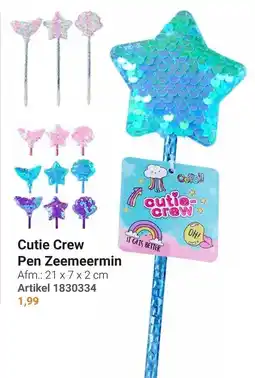 Lobbes Cutie Crew Pen Zeemeermin aanbieding