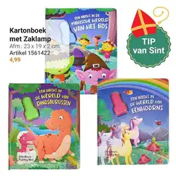 Lobbes Kartonboek met Zaklamp aanbieding