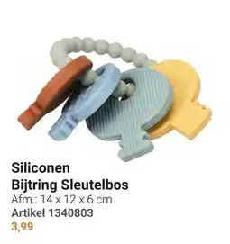 Lobbes Siliconen Bijtring Sleutelbos aanbieding