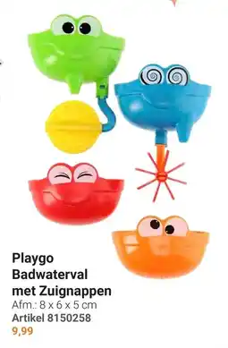 Lobbes Playgo Badwaterval met Zuignappen aanbieding