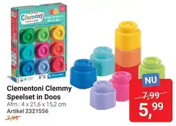 Lobbes Clementoni Clemmy Speelset in Doos aanbieding
