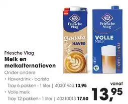 HANOS Friesche Vlag Melk en melkalternatieven aanbieding