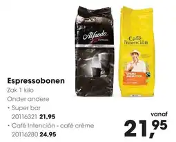 HANOS Alfredo Espresso aanbieding