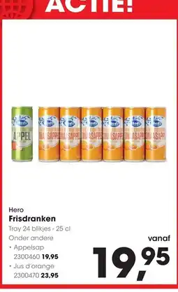 HANOS Hero Frisdranken aanbieding