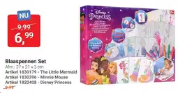 Lobbes Disney Princess Blaaspennen Set aanbieding