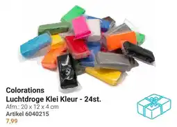 Lobbes Colorations Luchtdroge Klei Kleur aanbieding