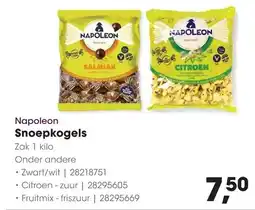 HANOS Napoleon Snoepkogels aanbieding