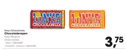 HANOS Tony's Chocolonely Chocoladerepen aanbieding