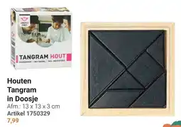 Lobbes Longfield Games Tangram Hout aanbieding