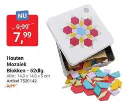 Lobbes Houten Mozaiek Blokken aanbieding