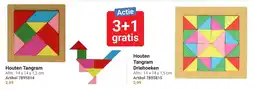 Lobbes Houten Tangram Driehoeken aanbieding